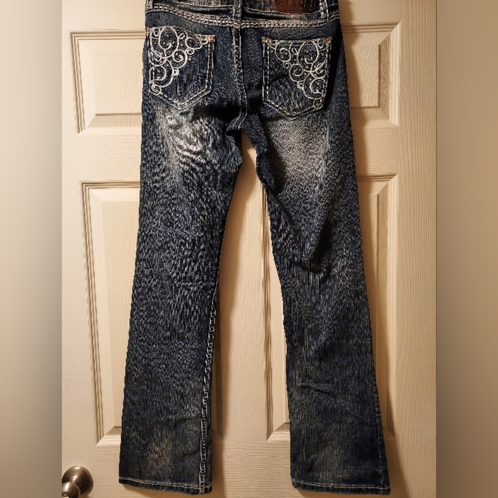 Ladies Cowgirl Up Boot Cut Jean's Size 30/36